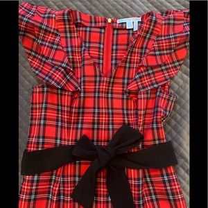 Draper James Red Plaid dress